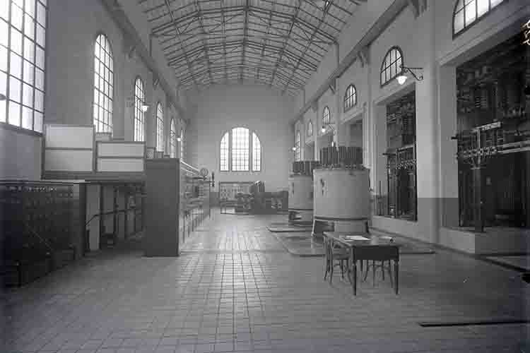 Bordeta electrical substation, 1920s. Unknown author. Source: TMB Foundation Archive.
