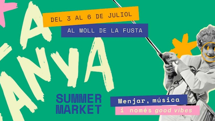 Image of the La Canya Summer Market Poster
