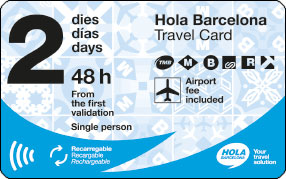 <p><strong>Hola Barcelona Travel Card 2 days</strong></p>