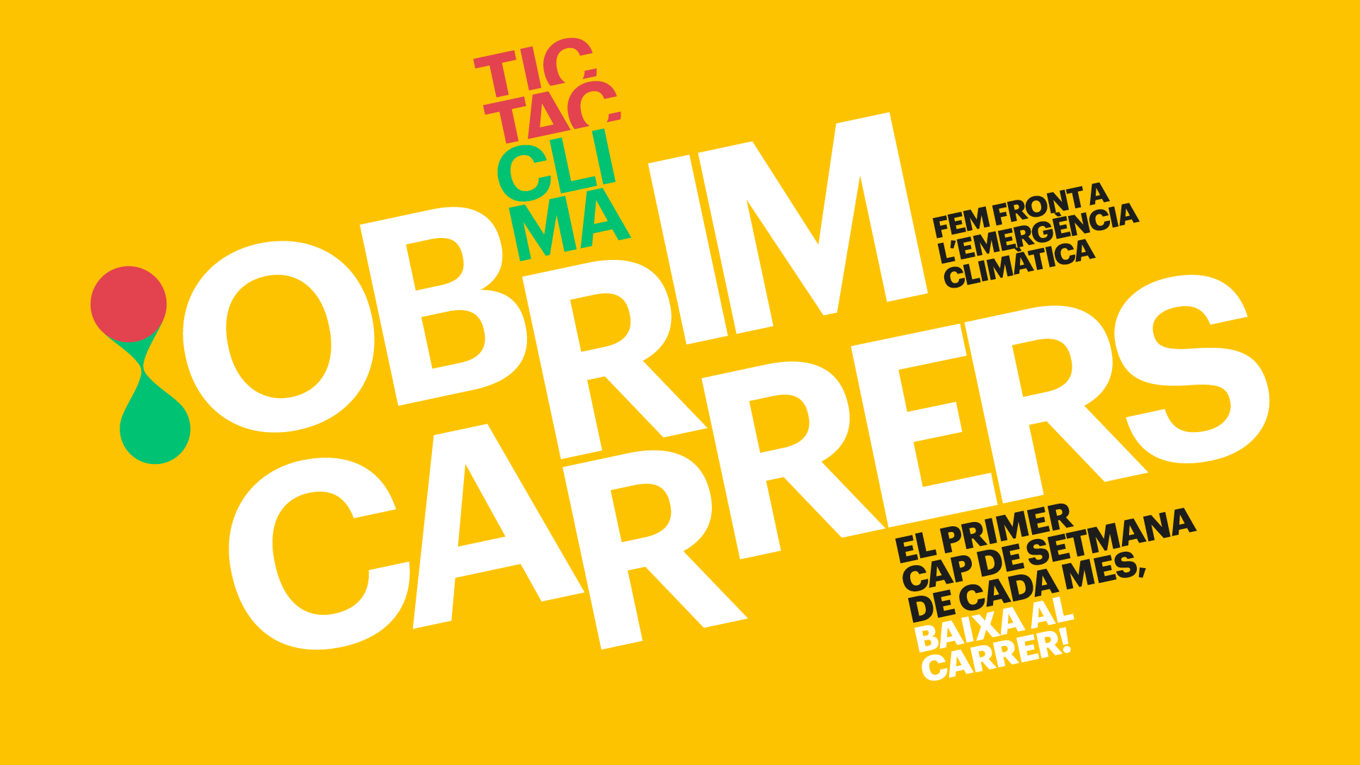 'Obrim Carrers' Barcelona