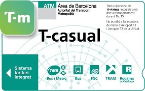 barcelona 10 trip card