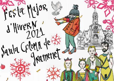 Imatge del cartell de la Festa Major de Santa Coloma de Gramanet