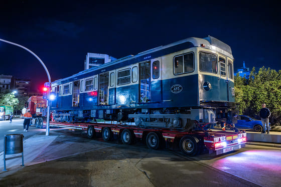 Un camió transporta el 400