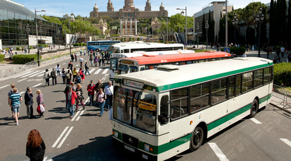 12ª Exposición de autobuses clásicos de Barcelona