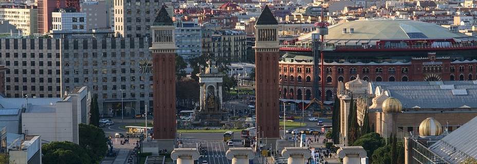 Photo of Fira de Montjuïc exhibition center.